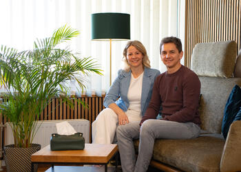 Nicole und Clemens Weixelbaumer von Mein Praxisraum in Linz-Urfahr
